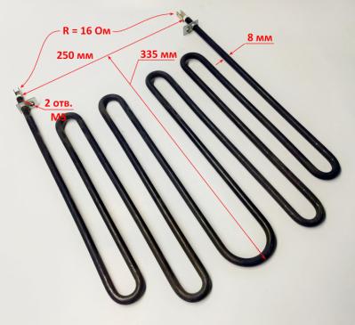 Нагревательный элемент 220V 3kW для ТЭП-9000 до BG8