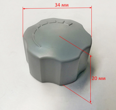 Ручка термостата для ТДП-65000(16) с BGV25, ТДПH-30000(54),ТДПH-50000(46) BG