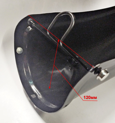 Снегоотводная труба в сборе для SGC8100(150-163),6000CD,11000CD(156-172) ZMD