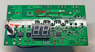 Плата управления с дисплеем для ТДП-65000(55) RME