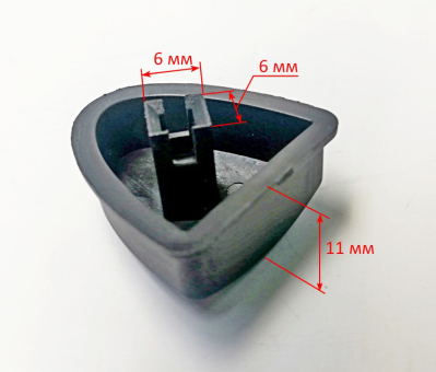 Кнопка выключателя для ТЭПК-2000(14),ТЭПК-3000(14) PN