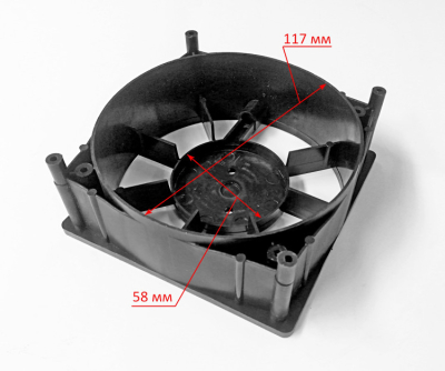 Корпус вентилятора для ТЭПК-2000(4) PN