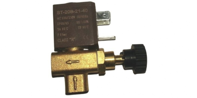 Клапан электромагнитный c регулировкой ST-20B-21-40(d=0.7) 220В