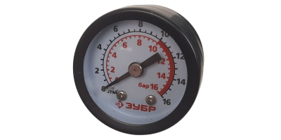 Манометр 16bar (D40 1/8″ папа резьба сзади)