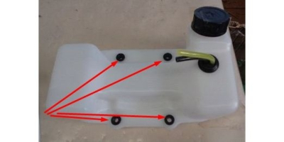 Бак топливный в сборе