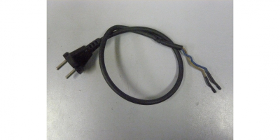 Шнур сетевой 2х0,75мм 2м #F