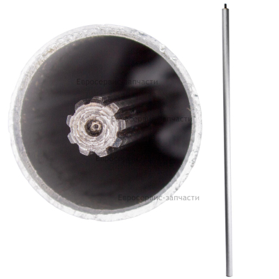 Штанга для мотокос цельная с валом (152 см, 26 мм, 9 зубьев)