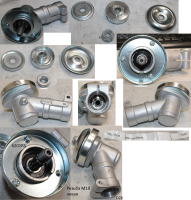 Редуктор в сборе (под штангу D.28 мм, 9-шлицов) (без ножа)